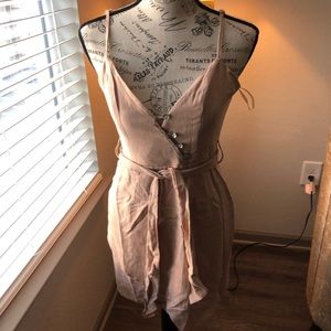 Cotton/polyester dress